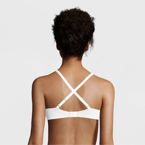 Maidenform One Fabulous Fit 2.0 Tailored Demi Bra White 36B NWT - Picture 5 of 5